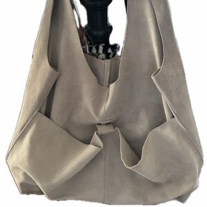 Free People Paris Suede Tote